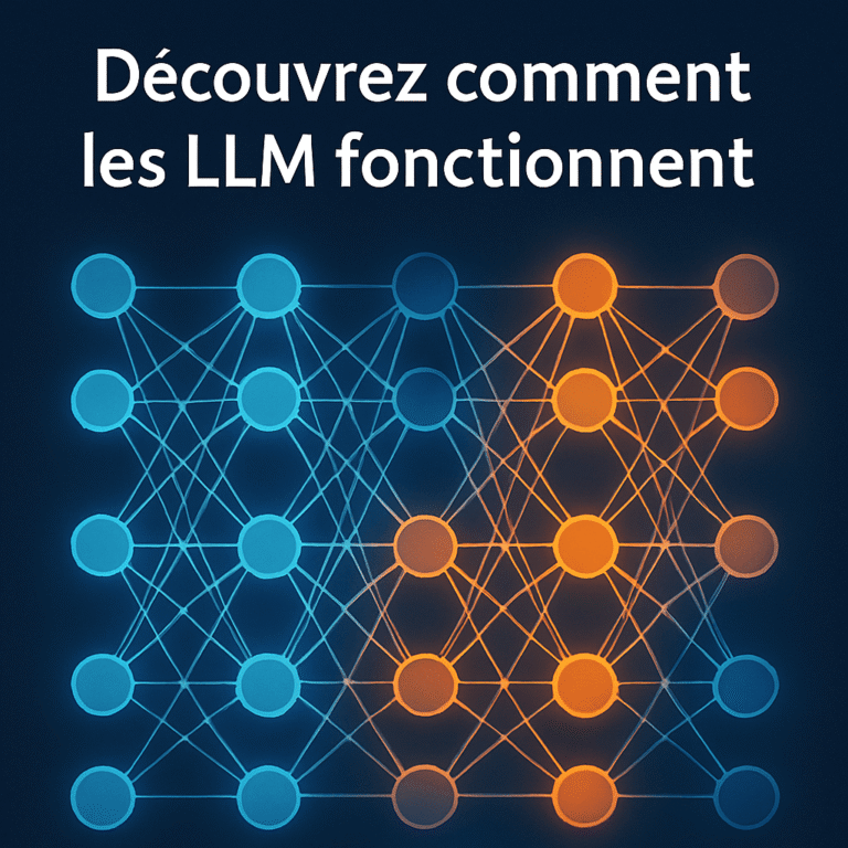 Lire la suite à propos de l’article Grands modèles de langage (LLM) : définition, fonctionnement et applications