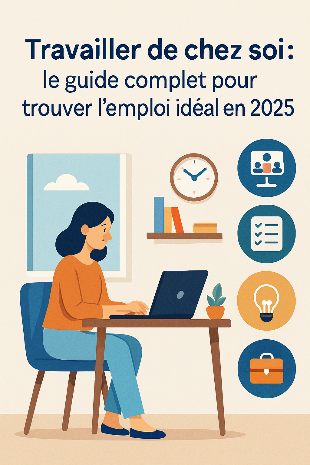 Travailler de chez soi : le guide complet pour trouver l’emploi idéal en 2025